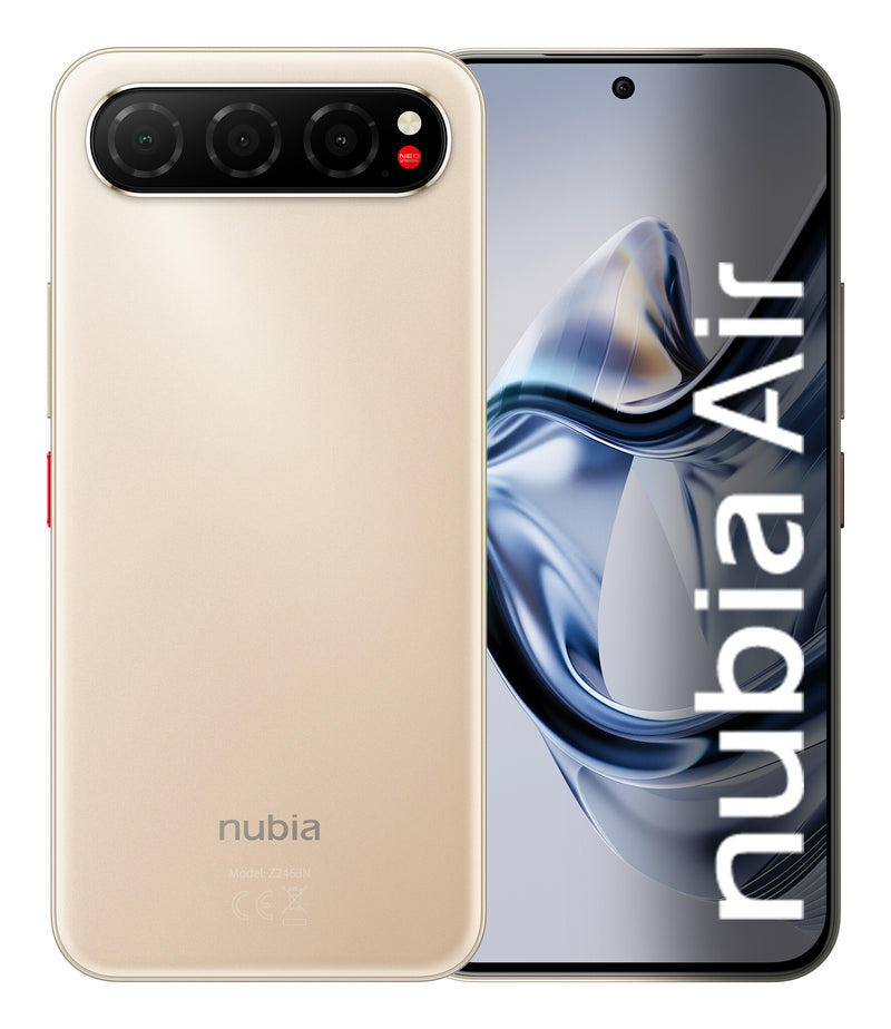 Nubia Z2468N 17,2 cm (6.78") Dual SIM Android 15 5G USB Type-C 8 GB 256 GB 5000 mAh Sand