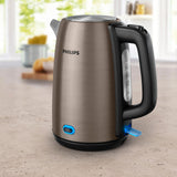 Philips Viva Collection HD9355/92 elkedel 1,7 L 1900 W Sort, Kobberfarve