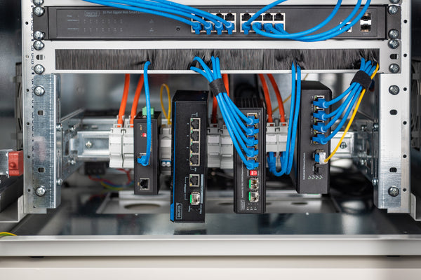 Digitus DN-19-DIN-4U monteringssæt Sølv Galvaniseret stål