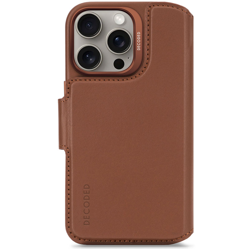 Decoded Leather Detachable Wallet mobiltelefon etui 16 cm (6.3") Tegnebogsetui Brun