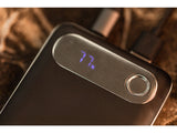 Sandberg 421-16 powerbank Lithium polymer (LiPo) 10000 mAh Aluminium, Sort