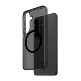 PanzerGlass CARE™ by ® Smokey Case m. Sort Qi Samsung Galaxy S26