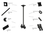 Multibrackets 3897 skærmbeslag til skiltning 106,7 cm (42") Sort