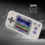 dreamGEAR My Arcade Gamer V Classic (220 in 1) Gray & Purple