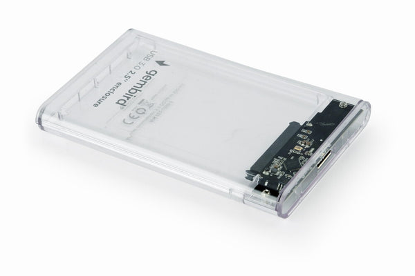 Gembird EE2-U3S9-6 drevkabinet HDD kabinet Transparent 2.5"