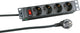 EFB Elektronik EK631DE.11 stikdåse 2 m 4 AC stikkontakt(er) Indendørs Sort