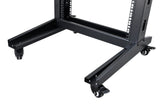 Inter-Tech SRA-6612 12U Fritstående reol Sort