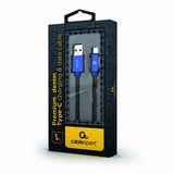 Cablexpert CC-USB2J-AMCM-1M-BL USB-kabel USB 2.0 USB A USB C 0,48 Gbit/sek. Blå