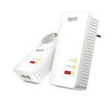 Powerline FRITZ! 1260E WLAN Set 1200 Mbit/s Ethernet LAN Wi-Fi Hvid