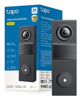 TP-Link Tapo D205 video samtalesystem 3 MP Sort