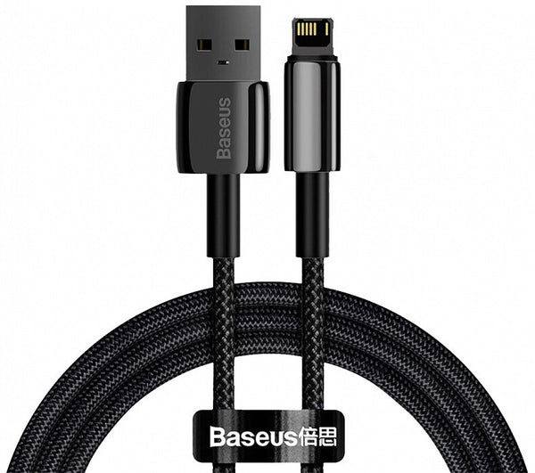Baseus Tungsten 1 m Sort