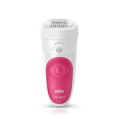 Braun Silk-épil 5 5/500 SensoSmart 28 pincetter Lyserød, Hvid