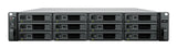Synology SA SA3610 NAS & lagringsserver Stativ (2U) Intel® Xeon® D-1567 16 GB DDR4 0 TB DiskStation Manager Sort, Grå