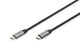 Digitus DB-300220-010-S USB-kabel USB 3.2 Gen 1 (3.1 Gen 1) 1 m USB C 5 Gbit/sek. 60 W Sort