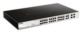 D-Link DGS-1210-24P netværksswitch Administreret L2 Gigabit Ethernet (10/100/1000) Strøm over Ethernet (PoE) Sort