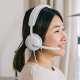 Logitech Zone Wired 2 Headset Ledningsført Opkald/musik USB Type-C / USB Type-A Hvid