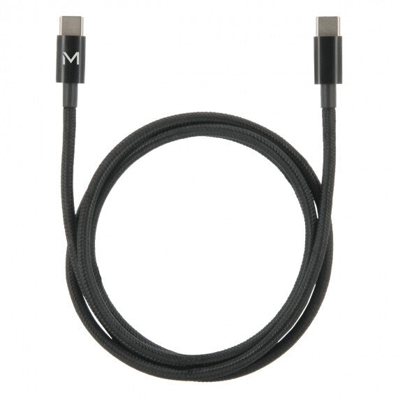 Mobilis 001388 USB-kabel USB 2.0 2 m USB C 0,48 Gbit/sek. 100 W Sort