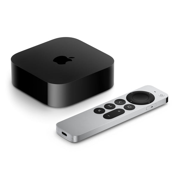 Apple TV 4K Sort, Sølv 4K Ultra HD 64 GB Wi-Fi
