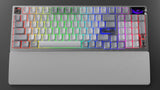 ASUS ROG Azoth 96 HE tastatur Spil USB + RF Wireless + Bluetooth QWERTZ Tysk Hvid