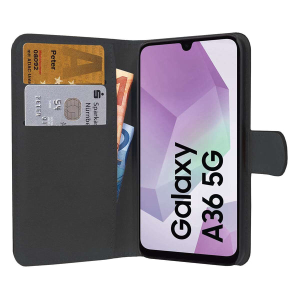 PEDEA 111600025 mobiltelefon etui 17 cm (6.7") Flipetui Sort
