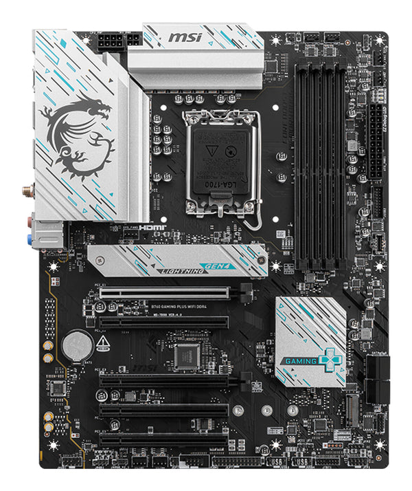 MSI B760 GAMING PLUS WIFI DDR4 bundkort Intel B760 LGA 1700 ATX