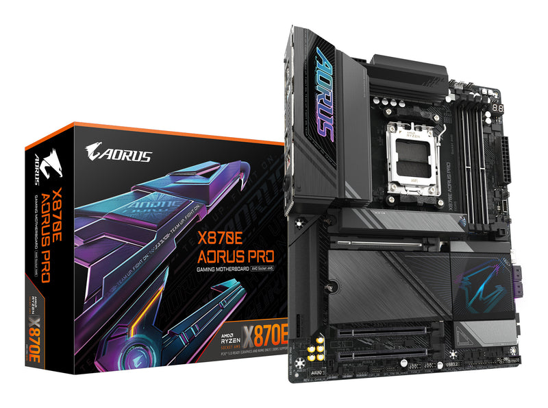 GIGABYTE X870E AORUS PRO bundkort AMD X870E Sokkel AM5 ATX