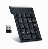 Gembird KPD-W-02 numerisk tastatur Laptop/PC Bluetooth Sort