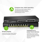 Zyxel GS1915-8 Administreret L2 Gigabit Ethernet (10/100/1000) Sort