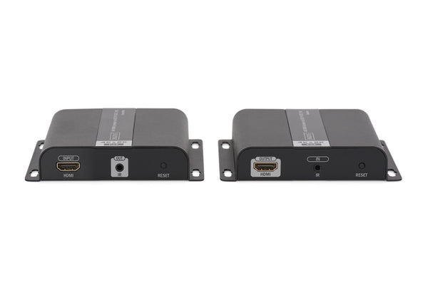 Digitus DS-55124 AV forlænger AV sender & modtager Sort