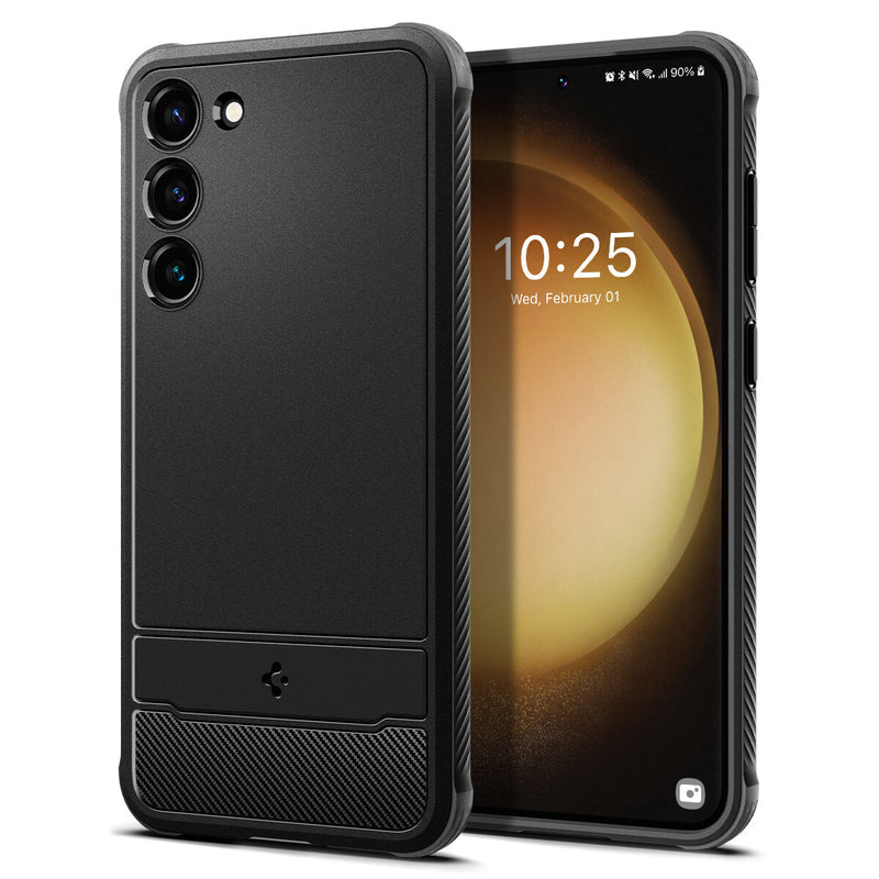 Spigen Rugged Armor mobiltelefon etui 15,5 cm (6.1") Cover Sort