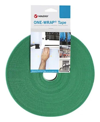 Velcro One Wrap Tape kabelsamler Velcro cable tie Polypropylen (PP) Grøn 1 stk