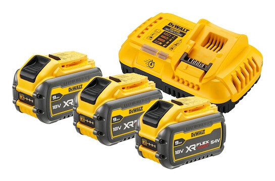 DeWALT DCB118X3-QW ledningsfrit batteri / ledningsfri oplader Batteri- og opladersæt