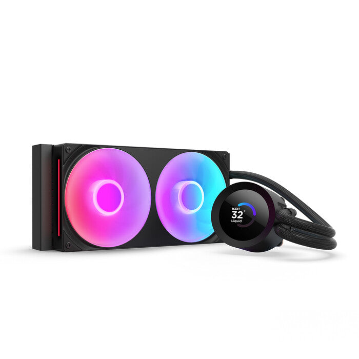 NZXT Kraken Plus RGB 240 Processor Alt-i-en væskekøler 12 cm Sort