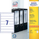 Avery L4760-100 print etiket Hvid Selvklæbende printeretiket