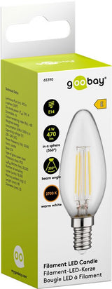 Goobay 65390 LED-lampe Varm hvid 2700 K 4 W E14 E