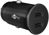 Goobay 59705 oplader til mobil enhed Strømbank, Smartphone, Tablet Sort Cigartænder Hurtig opladning Automatisk