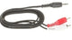 Mercodan 3.5 mm - 2 x RCA, M-M, 10m lydkabel 3.5mm Sort, Rød, Hvid