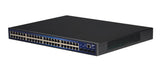 ALLNET ALL-SG8452M netværksswitch Administreret L2 Gigabit Ethernet (10/100/1000) Sort