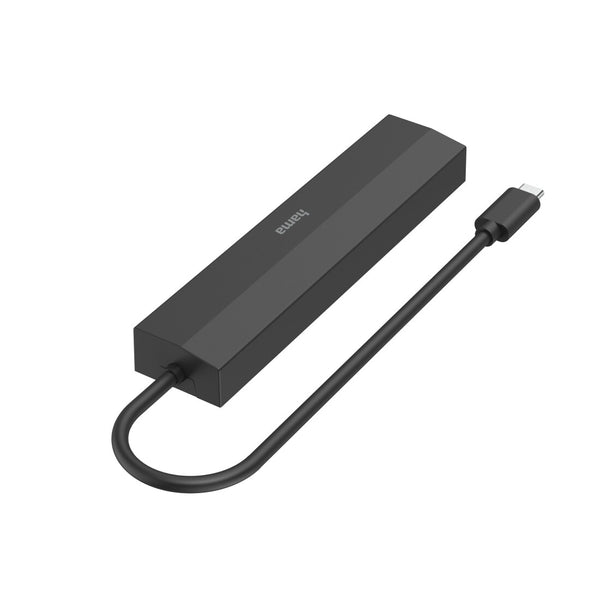 Hama 00200144 interface hub USB 3.2 Gen 1 (3.1 Gen 1) Type-C 5000 Mbit/s Sort