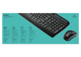 Logitech Wireless Combo MK330 tastatur Mus inkluderet Kontor USB QWERTY US International Sort