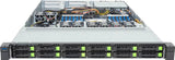 GIGABYTE R163-ZG2-AAJ2 Rev. 3.x AMD SoC Socket SP5 Stativ (1U) Sort, Stål