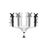 StarTech.com ARMDUAL30 skærmbeslag og -stativer 76,2 cm (30") Skrivebord Sort, Sølv
