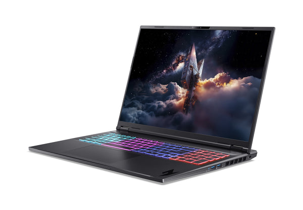 Acer Nitro 18 AI AMD AN18-61-R4KD AMD Ryzen AI 7 350 Laptop 45,7 cm (18") WQXGA 32 GB DDR5-SDRAM 1 TB SSD NVIDIA GeForce RTX 5070 Ti Wi-Fi 6E (802.11ax) FreeDOS Sort