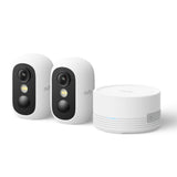 Eufy Cam C35 2-Cam Kit IP-sikkerhedskamera Indendørs & udendørs 1920 x 1080 pixel Loft/væg/skrivebord