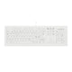 Contour Design Active Key Contour ClassicClean medicinsk tastatur IP68, fuld størrelse, med ledning, hvid, PN C8100