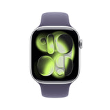 Apple Watch Series 11 OLED 46 mm Digital 416 x 496 pixel Berøringsskærm 5G Sølv Wi-Fi GPS (satellit)
