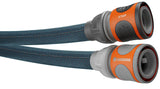 Gardena Liano haveslange 30 m Over jorden Polyvinylchlorid (PVC), Tekstil Sort, Grå