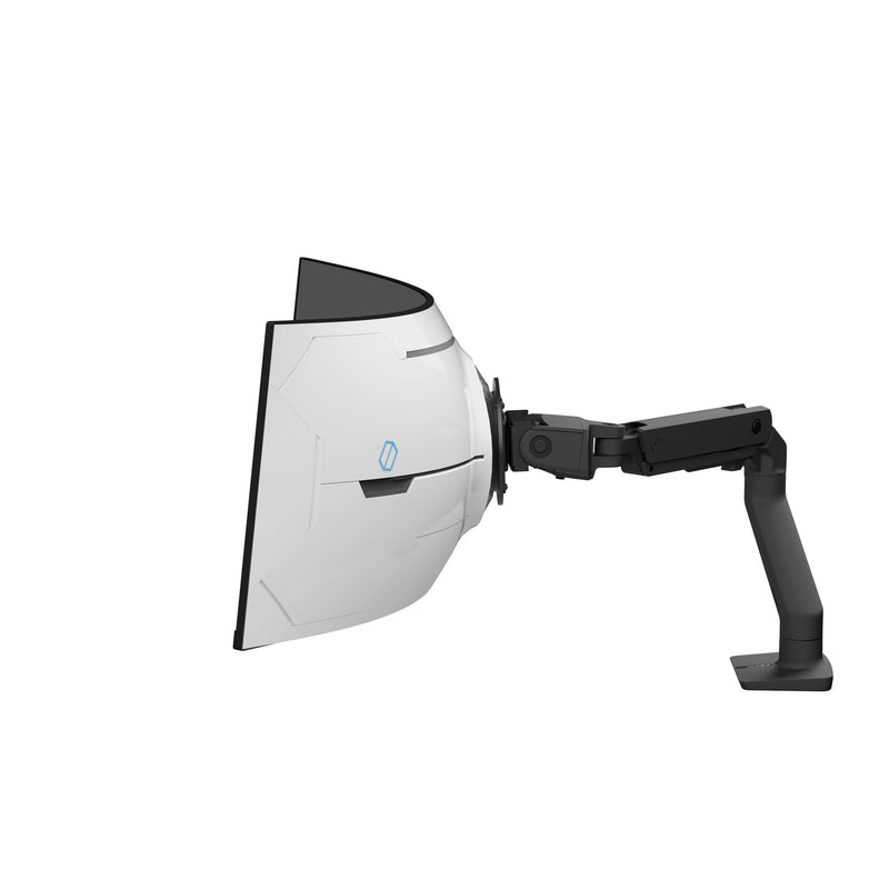 Ergotron HX Series HX ARM WITH VERY HEAVY DUTY PIVOT DESK 144,8 cm (57") Skrivebord Sort