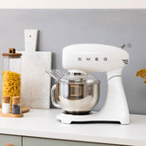 Smeg 50's Style Køkkenmaskine SMF05WHEU Hvid