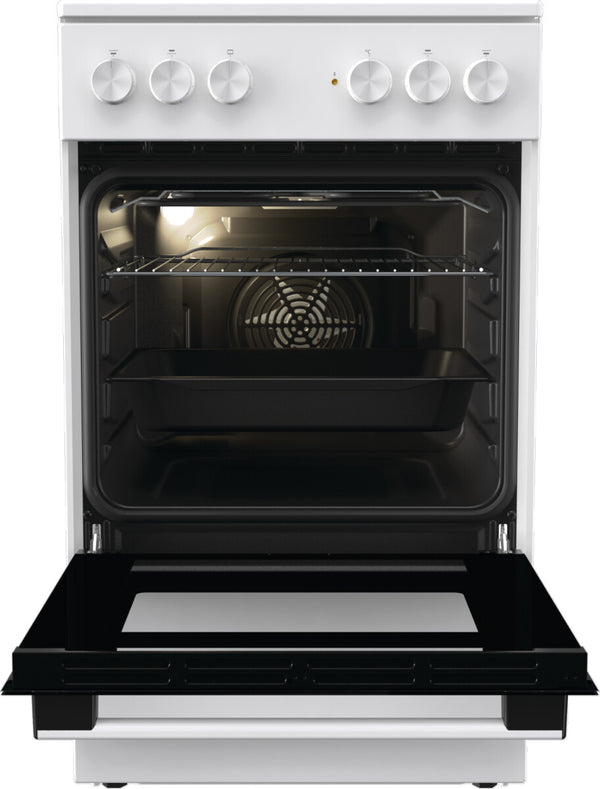 Gorenje GEC5A41WG Fritstående komfur Elektrisk Keramisk Hvid